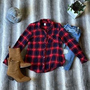 Plaid Gap Button Down